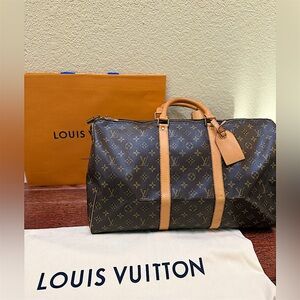 Authentic Louis Vuitton Keepall 50 excellent condition